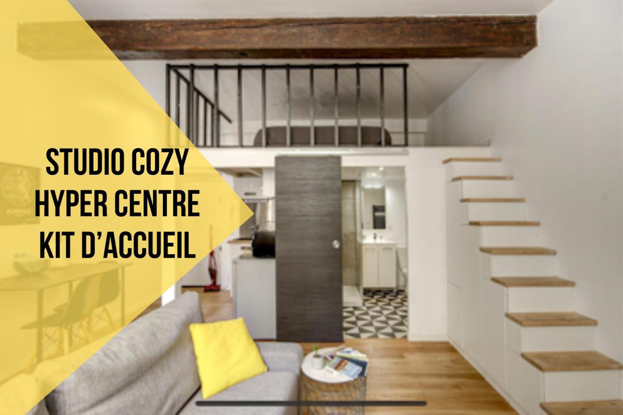 Charmant Studio Loft Au Coeur De Бордо Экстерьер фото
